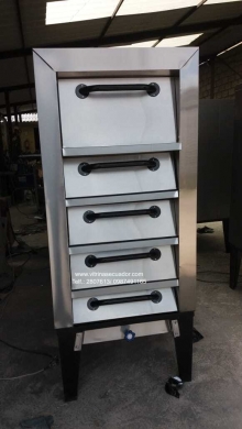 Horno en Acero Inoxidable 5 Latas